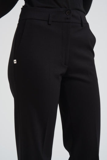Pantalone donna a palazzo nero - 5