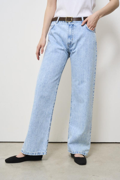 Jeans donna con cintura