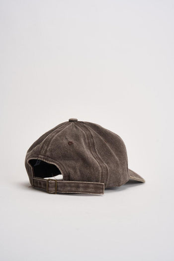 Cappello donna baseball in denim marrone - 3