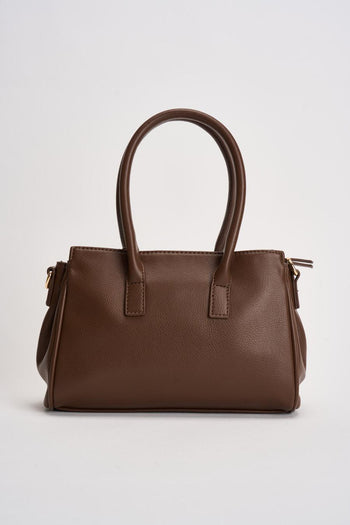 Borsa donna a mano marrone - 5