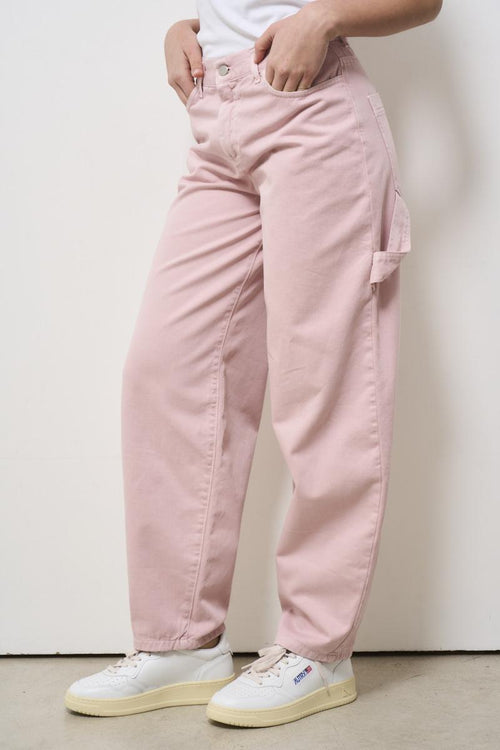 Women's pink palazzo pants - 2