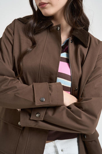 Giacca donna marrone - 3