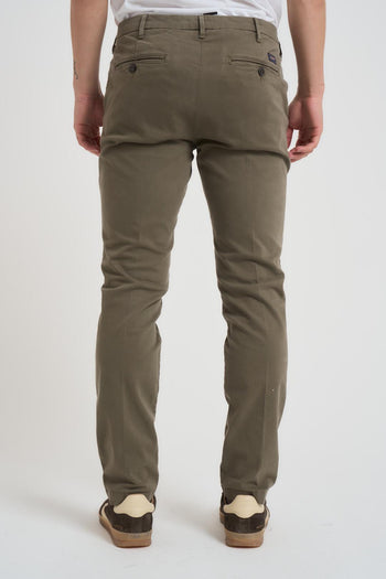 Pantalone uomo slim fit verde - 3