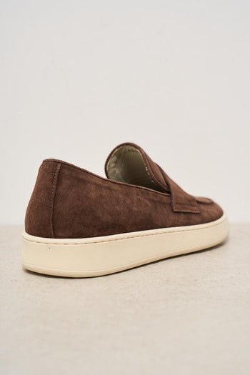 Mocassino uomo 1940 in suede marrone - 5