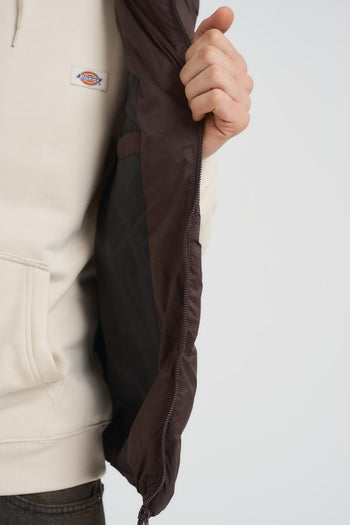 Gilet uomo trapuntato marrone - 4