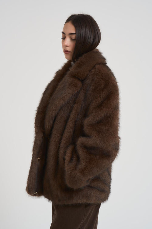 Ecopelliccia donna moro - 2