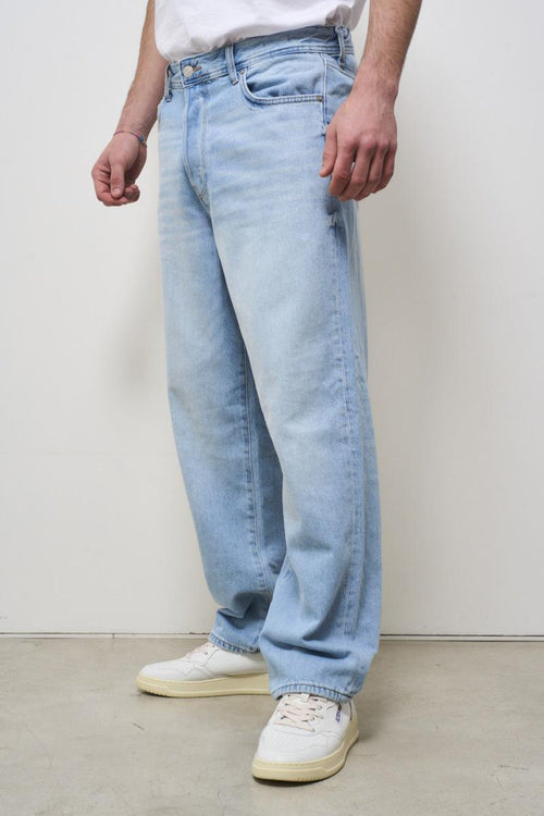 Men's straight light denim jeans - 2