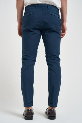 Pantalone uomo slim blu - 3