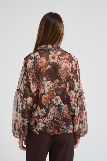 Blusa donna floreale - 3