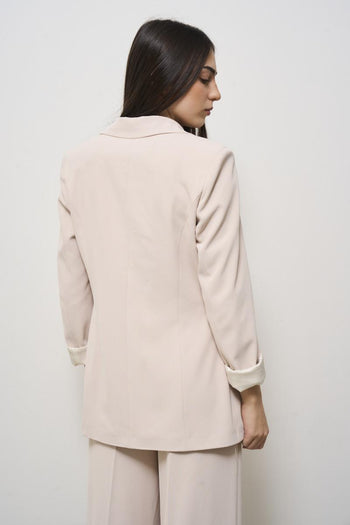 Giacca donna monopetto rosa - 6