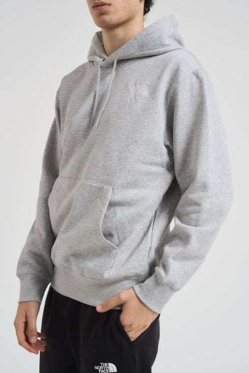 Felpa uomo con cappuccio grigia - 3