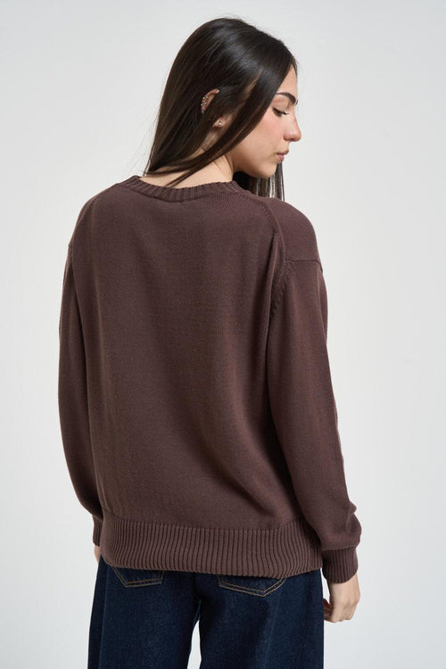 Maglia donna girocollo moro - 2