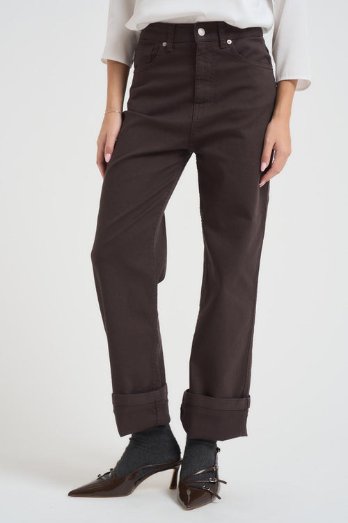 Jeans Kate donna gamba dritta moro - 2