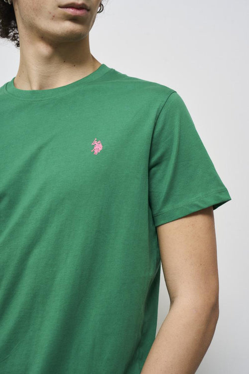 T-shirt uomo girocollo verde - 2
