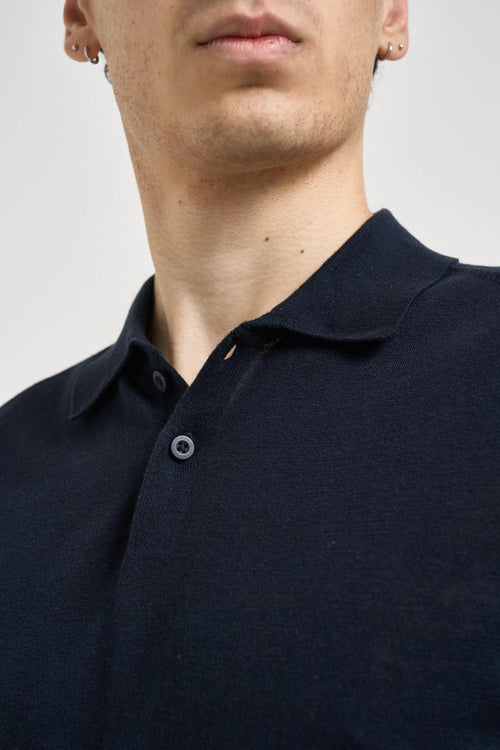 Polo uomo blu - 2