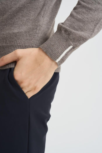 Girocollo uomo Urban Basic tortora - 3