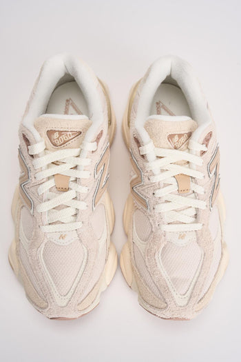 Sneakers donna 9060 panna e beige - 6