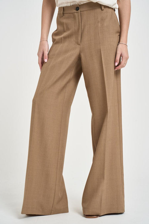 Pantalone donna a palazzo biscotto - 2