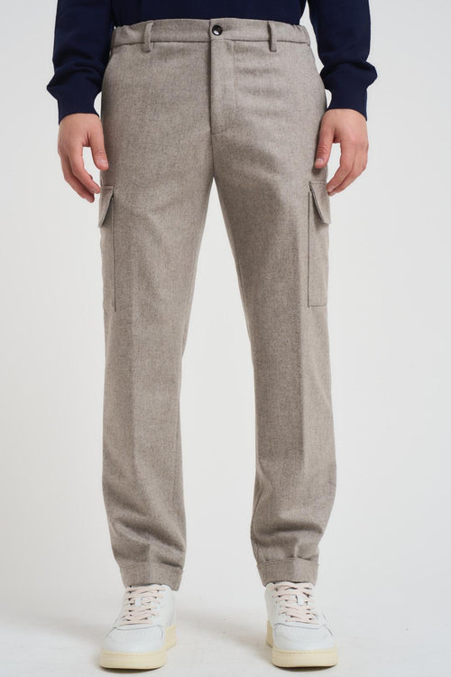 Pantalone uomo cargo fango
