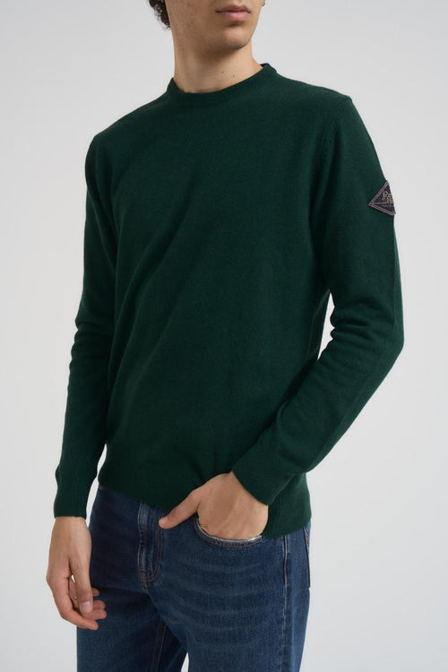Maglia uomo girocollo verde