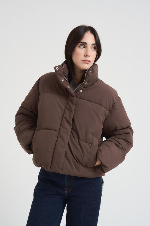 Piumino donna Sonic marrone - 2