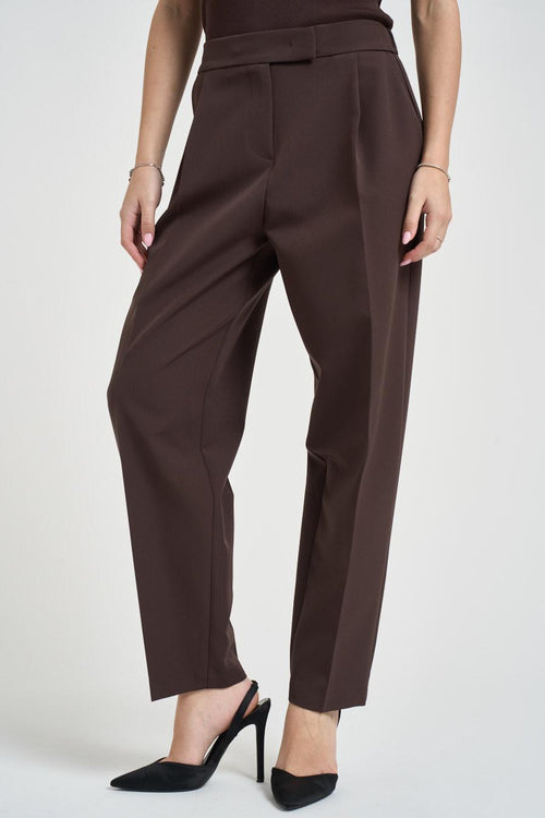 Pantalone donna barrel moro