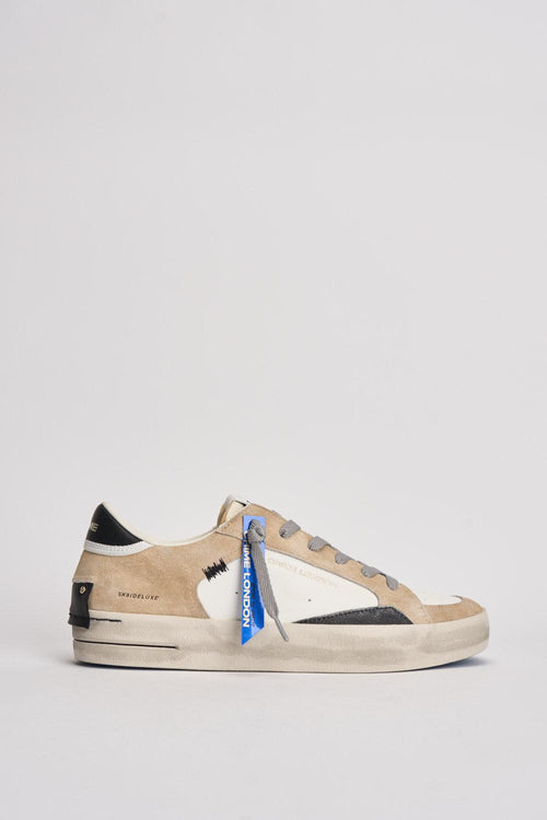 Sneakers uomo beige e nere