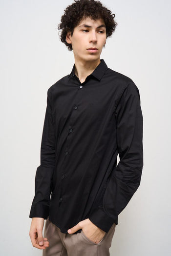Camicia uomo nera - 5