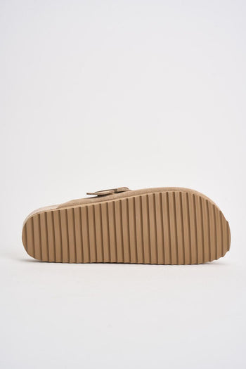 Sabot donna in suede beige - 10