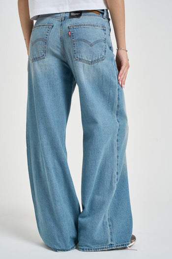 Jeans donna xl Straight in denim chiaro - 4