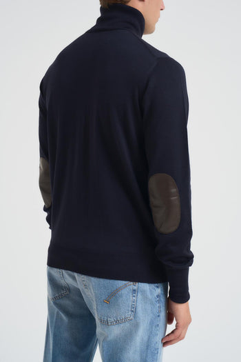 Maglia uomo collo alto stucco - 5