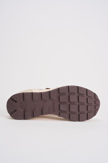 Sneakers uomo panna e blu - 9
