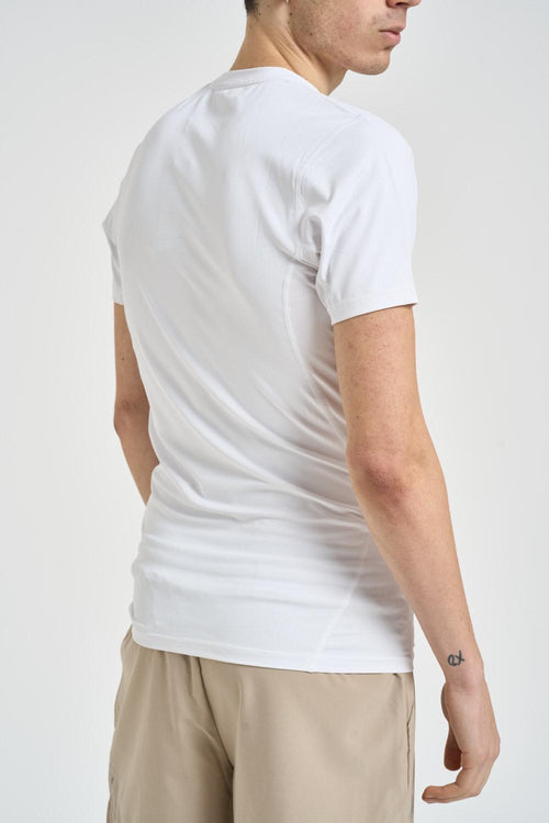 T-shirt uomo sportiva bianca - 2