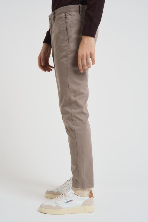 Pantalone uomo regular tortora - 2