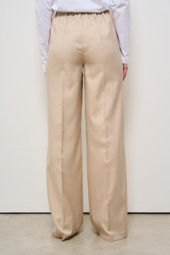 Pantalone donna dritto beige - 5