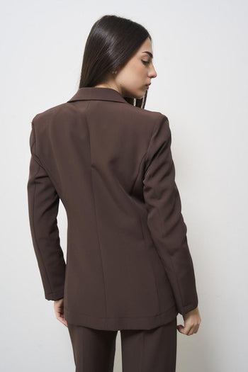Brown women's jacket - 4