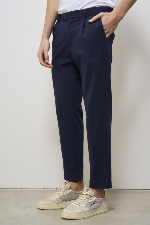 Pantalone uomo regular fit blu
