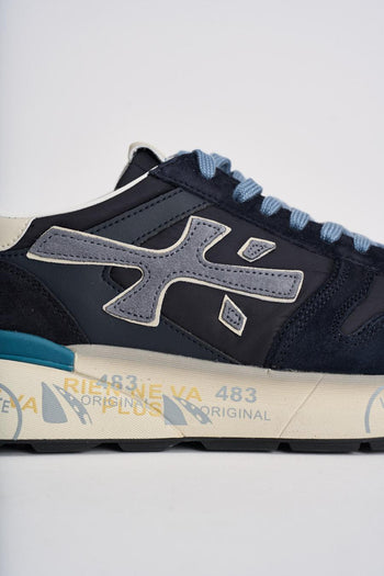 Sneakers uomo Mick blu - 5