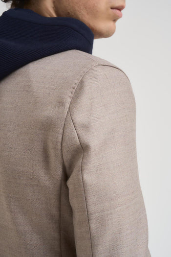 Giacca uomo doppiopetto grigio chiaro - 6