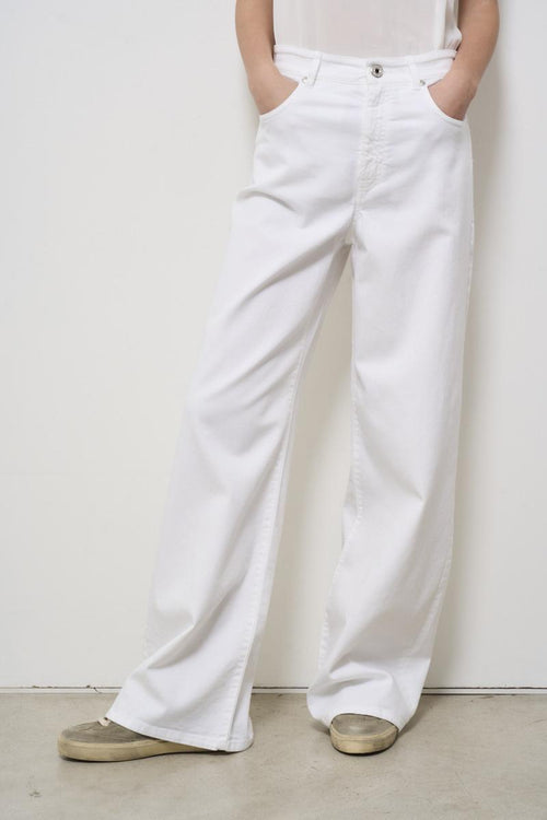 Jeans donna bianchi wide-leg - 1