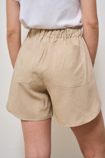 Bermuda donna beige - 5