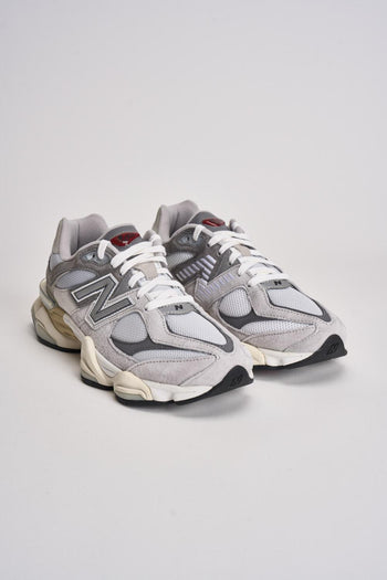 Sneakers uomo 9060 bianche e grigie - 3