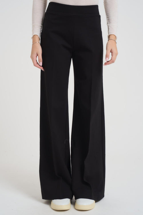 Pantalone donna a palazzo nero