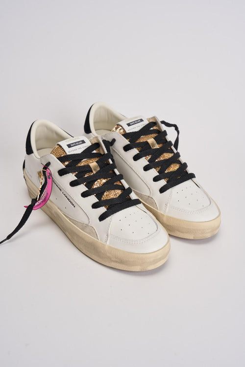 Sneakers donna bianca e nera - 2