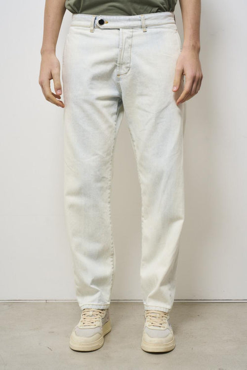 Men's light denim jeans