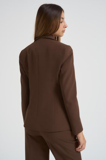 Completo abito donna marrone - 4