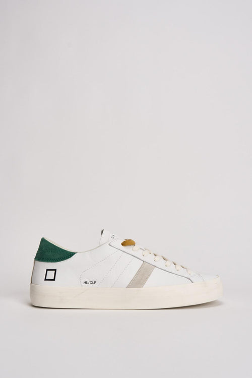 Sneakers uomo Hill Low bianca e verde