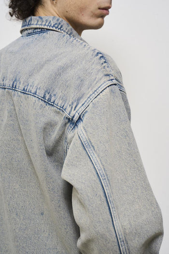 Camicia uomo in denim vintage - 6
