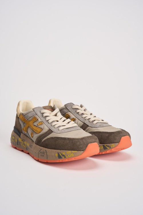 Sneakers Mick uomo torta e arancioni - 2