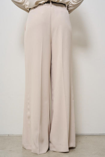 Women's pink palazzo pants - 5